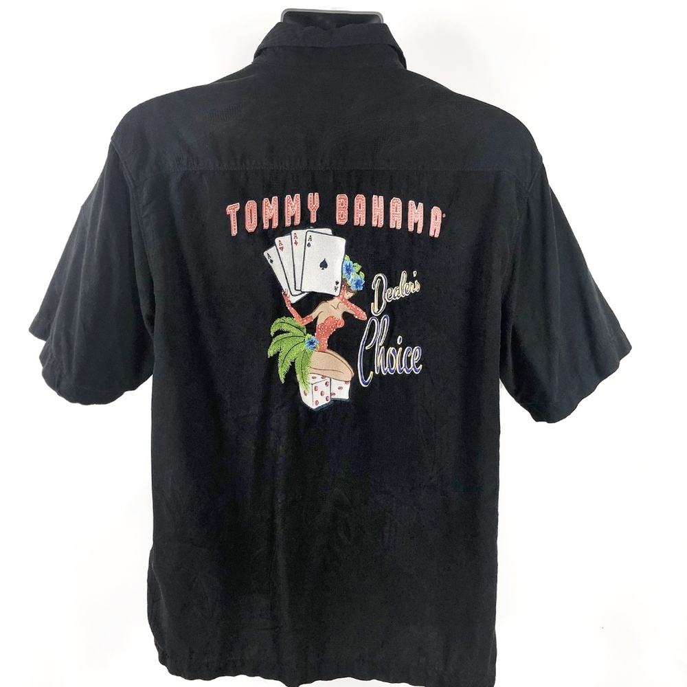 TOMMY BAHAMA Dealer's Choice Signature Camp Shirt